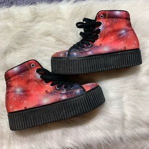 🌌 Jeffrey Campbell galaxy sneakers 🌌